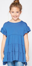 Load image into Gallery viewer, Baby Doll Ruffle Sleeve Tunic